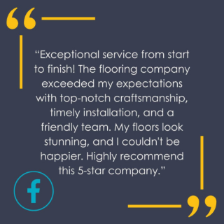 𝐸𝑥𝑐𝑒𝑝𝑡𝑖𝑜𝑛𝑎𝑙 𝑠𝑒𝑟𝑣𝑖𝑐𝑒 𝑓𝑟𝑜𝑚 𝑠𝑡𝑎𝑟𝑡 𝑡𝑜 𝑓𝑖𝑛𝑖𝑠ℎ! 𝑇ℎ𝑒 𝑓𝑙𝑜𝑜𝑟𝑖𝑛𝑔 𝑐𝑜𝑚𝑝𝑎𝑛𝑦 𝑒𝑥𝑐𝑒𝑒𝑑𝑒𝑑 𝑚𝑦 𝑒𝑥𝑝𝑒𝑐𝑡𝑎𝑡𝑖𝑜𝑛𝑠 𝑤𝑖𝑡ℎ 𝑡𝑜𝑝-𝑛𝑜𝑡𝑐ℎ 𝑐𝑟𝑎𝑓𝑡𝑠𝑚𝑎𝑛𝑠ℎ𝑖𝑝, 𝑡𝑖𝑚𝑒𝑙𝑦 𝑖𝑛𝑠𝑡𝑎𝑙𝑙𝑎𝑡𝑖𝑜𝑛, 𝑎𝑛𝑑 𝑎 𝑓𝑟𝑖𝑒𝑛𝑑𝑙𝑦 𝑡𝑒𝑎𝑚. 𝑀𝑦 𝑓𝑙𝑜𝑜𝑟𝑠 𝑙𝑜𝑜𝑘 𝑠𝑡𝑢𝑛𝑛𝑖𝑛𝑔, 𝑎𝑛𝑑 𝐼 𝑐𝑜𝑢𝑙𝑑𝑛'𝑡 𝑏𝑒 ℎ𝑎𝑝𝑝𝑖𝑒𝑟. 𝐻𝑖𝑔ℎ𝑙𝑦 𝑟𝑒𝑐𝑜𝑚𝑚𝑒𝑛𝑑 𝑡ℎ𝑖𝑠 5-𝑠𝑡𝑎𝑟 𝑐𝑜𝑚𝑝𝑎𝑛𝑦