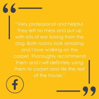 𝑉𝑒𝑟𝑦 𝑝𝑟𝑜𝑓𝑒𝑠𝑠𝑖𝑜𝑛𝑎𝑙 𝑎𝑛𝑑 ℎ𝑒𝑙𝑝𝑓𝑢𝑙. 𝑇ℎ𝑒𝑦 𝑙𝑒𝑓𝑡 𝑛𝑜 𝑚𝑒𝑠𝑠 𝑎𝑛𝑑 𝑝𝑢𝑡 𝑢𝑝 𝑤𝑖𝑡ℎ 𝑙𝑜𝑡𝑠 𝑜𝑓 𝑒𝑎𝑟 𝑙𝑖𝑐𝑘𝑖𝑛𝑔 𝑓𝑟𝑜𝑚 𝑡ℎ𝑒 𝑑𝑜𝑔. 𝐵𝑜𝑡ℎ 𝑟𝑜𝑜𝑚𝑠 𝑙𝑜𝑜𝑘 𝑎𝑚𝑎𝑧𝑖𝑛𝑔 𝑎𝑛𝑑 𝐼 𝑙𝑜𝑣𝑒 𝑤𝑎𝑙𝑘𝑖𝑛𝑔 𝑜𝑛 𝑡ℎ𝑒 𝑐𝑎𝑟𝑝𝑒𝑡. 𝑇ℎ𝑜𝑟𝑜𝑢𝑔ℎ𝑙𝑦 𝑟𝑒𝑐𝑜𝑚𝑚𝑒𝑛𝑑 𝑡ℎ𝑒𝑚 𝑎𝑛𝑑 𝐼 𝑤𝑖𝑙𝑙 𝑑𝑒𝑓𝑖𝑛𝑖𝑡𝑒𝑙𝑦 𝑢𝑠𝑖𝑛𝑔 𝑡ℎ𝑒𝑚 𝑡𝑜 𝑐𝑎𝑟𝑝𝑒𝑡 𝑎𝑛𝑑 𝑡𝑖𝑙𝑒 𝑡ℎ𝑒 𝑟𝑒𝑠𝑡 𝑜𝑓 𝑡ℎ𝑒 ℎ𝑜𝑢𝑠𝑒.