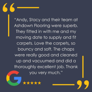 𝐴𝑛𝑑𝑦, 𝑆𝑡𝑎𝑐𝑦 𝑎𝑛𝑑 𝑡ℎ𝑒𝑖𝑟 𝑡𝑒𝑎𝑚 𝑎𝑡 𝐴𝑠ℎ𝑑𝑜𝑤𝑛 𝐹𝑙𝑜𝑜𝑟𝑖𝑛𝑔 𝑤𝑒𝑟𝑒 𝑠𝑢𝑝𝑒𝑟𝑏. 𝑇ℎ𝑒𝑦 𝑓𝑖𝑡𝑡𝑒𝑑 𝑖𝑛 𝑤𝑖𝑡ℎ 𝑚𝑒 𝑎𝑛𝑑 𝑚𝑦 𝑚𝑜𝑣𝑖𝑛𝑔 𝑑𝑎𝑡𝑒 𝑡𝑜 𝑠𝑢𝑝𝑝𝑙𝑦 𝑎𝑛𝑑 𝑓𝑖𝑡 𝑐𝑎𝑟𝑝𝑒𝑡𝑠. 𝐿𝑜𝑣𝑒 𝑡ℎ𝑒 𝑐𝑎𝑟𝑝𝑒𝑡𝑠, 𝑠𝑜 𝑏𝑜𝑢𝑛𝑐𝑦 𝑎𝑛𝑑 𝑠𝑜𝑓𝑡. 𝑇ℎ𝑒 𝑐ℎ𝑎𝑝𝑠 𝑤𝑒𝑟𝑒 𝑟𝑒𝑎𝑙𝑙𝑦 𝑔𝑜𝑜𝑑 𝑎𝑛𝑑 𝑐𝑙𝑒𝑎𝑛𝑒𝑑 𝑢𝑝 𝑎𝑛𝑑 𝑣𝑎𝑐𝑢𝑢𝑚𝑒𝑑 𝑎𝑛𝑑 𝑑𝑖𝑑 𝑎 𝑡ℎ𝑜𝑟𝑜𝑢𝑔ℎ𝑙𝑦 𝑒𝑥𝑐𝑒𝑙𝑙𝑒𝑛𝑡 𝑗𝑜𝑏. 𝑇ℎ𝑎𝑛𝑘 𝑦𝑜𝑢 𝑣𝑒𝑟𝑦 𝑚𝑢𝑐ℎ.